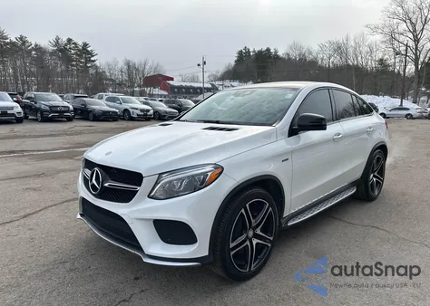2016 Mercedes-Benz Gle 450 Amg Coupe 4Matic z USA, uszkodzony, nr VIN 4JGED6EB4GA046521